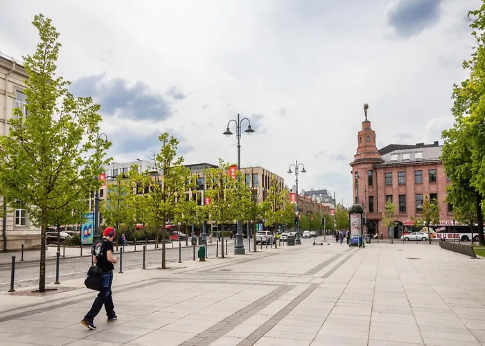 Newly Refurbished Lukiskiu Square Apartment By Reside Baltic
